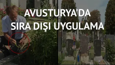 Mezarlarda sebze ve meyve yetiştiriyorlar