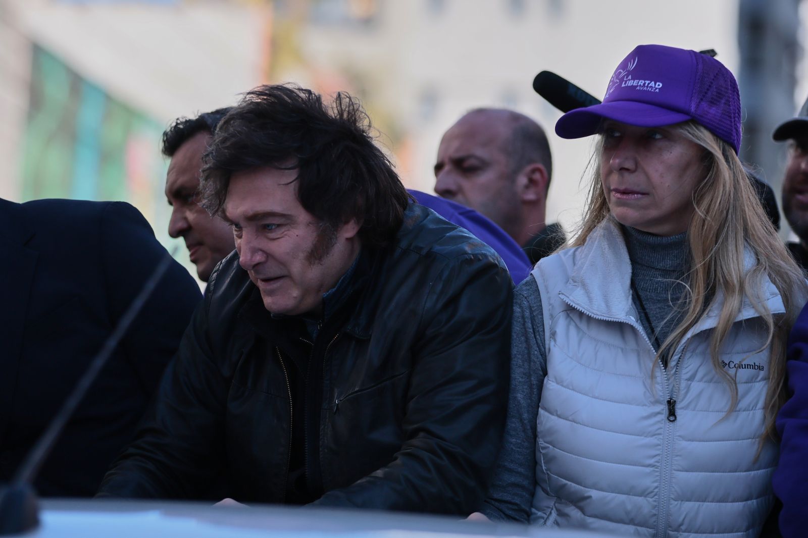 Arjantin Devlet Başkanı Javier Milei'ye taşlı saldırı