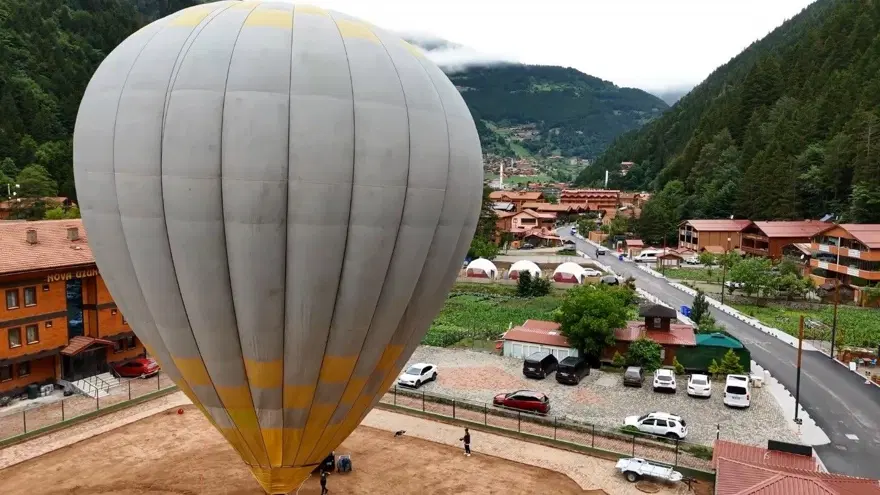 Uzungöl'de bir ilk: Doğa harikası kuş bakışı izlenecek 4