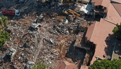 Antalya Müzesi'nde yıkım başladı