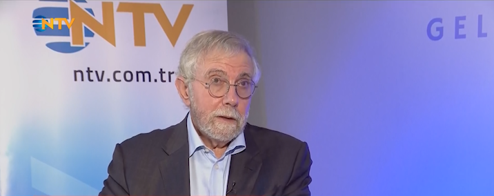 Ödüllü ekonomist Krugman NTV'ye konuştu: Türkiye nadir görünen bir enflasyon sorunu yaşadı