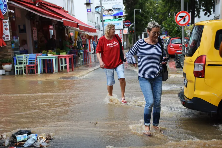 Bodrum yine sular altında 8