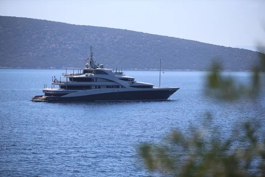 Milyon dolarlık mega yatlar Bodrum'da 12