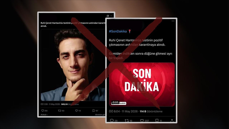 Ruhi Çenet’ten "hantavirüs testi pozitif çıktı" iddialarına yanıt. "Hiçbir hastalık belirtim yok"