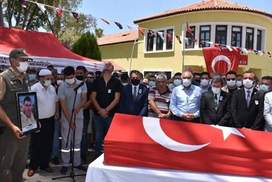Muğla'da 'orman şehidi' törenle son yolculuğuna uğurlandı 35