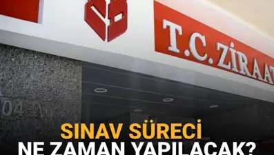 Ziraat Bankası memur alımı: Gişe memuru alımı sınavı ne zaman yapılacak?