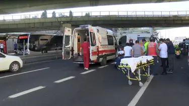 İstanbul, Edirnekapı'daki üst geçitte intihar