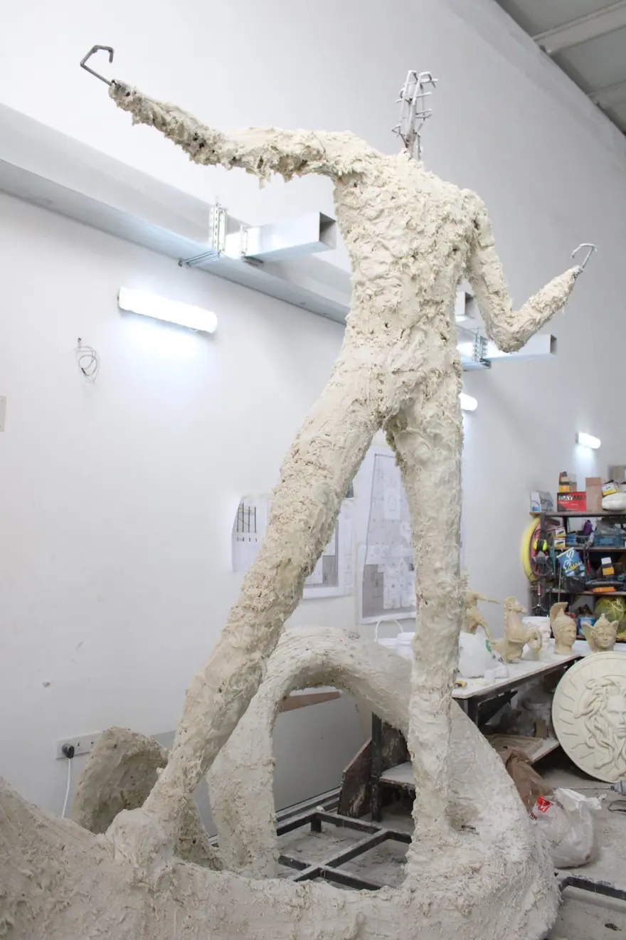 Güney Kore'deki dev akvaryumun heykelleri Çanakkale'den 6 Güney Kore'deki dev akvaryumun heykelleri Çanakkale'den 6