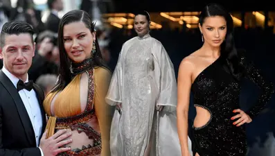 Adriana Lima doğum sonrası ilk kez podyumda