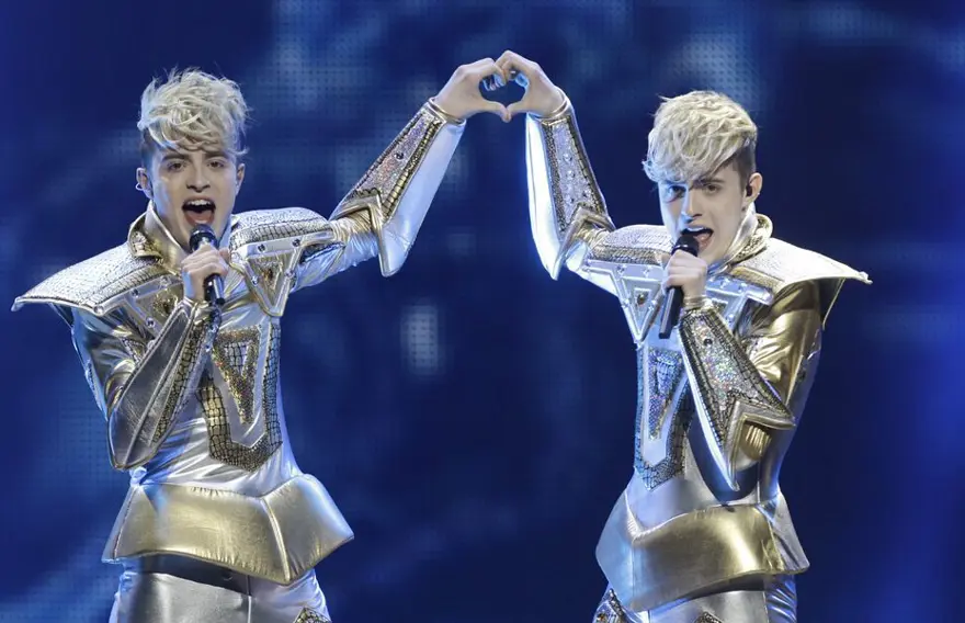 Eurovision final gecesinden kareler 13