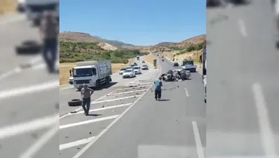 Kamyon ile otomobil çarpıştı: Bir ölü