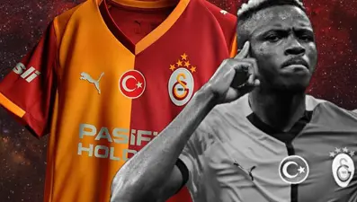 Galatasaray&#x27;ın yeni sezon formalarında taraftarı heyecanlandıran Osimhen ayrıntısı