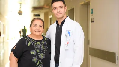30 dakikalık işlemle 17 yıllık hastalığından kurtuldu