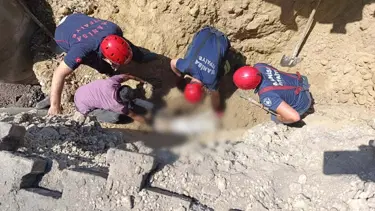Kanalizasyon çalışmasında göçük: 1 ölü