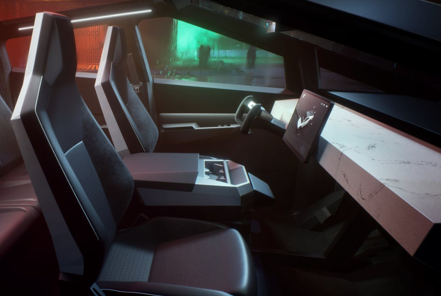 İlk Tesla Cybertruck banttan indi: Gelecekten gelmiş gibi! 4