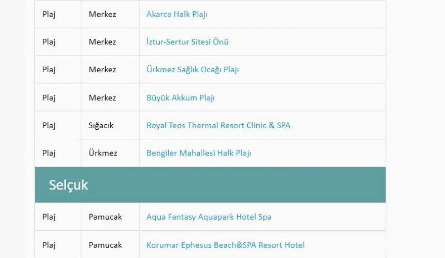 Türkiye'nin mavi bayraklı plajları: 2023 yılı güncel listesi (En iyi sahiller ve plajlar) 59