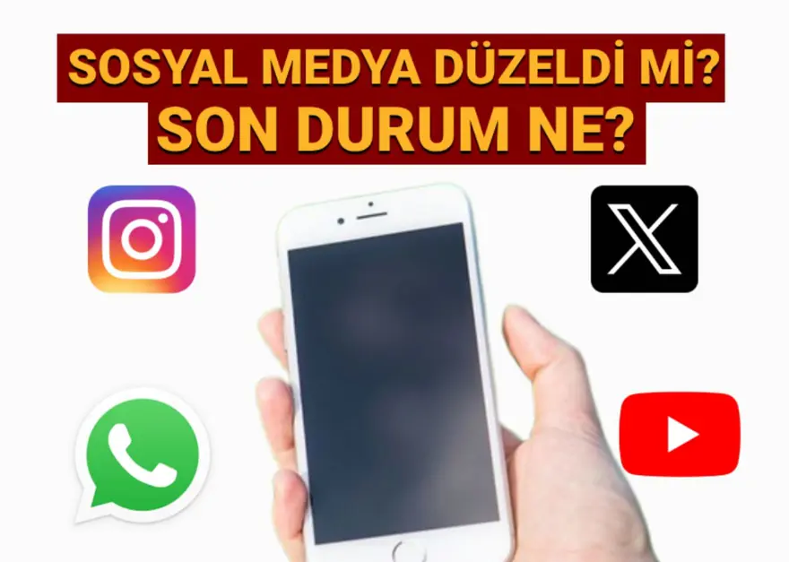 İnternet düzeldi mi, sosyal medya erişim sorununda son durum ne? Twitter, Instagram, Youtube, Whatsapp ve Tiktok açıldı mı? İnternet düzeldi mi, sosyal medya erişim sorununda son durum ne? Twitter, Instagram, Youtube, Whatsapp ve Tiktok açıldı mı?