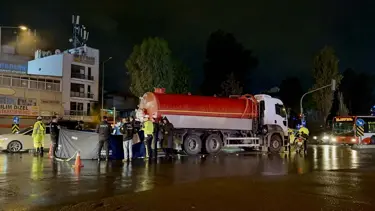 Vidanjörün çarptığı motosikletli öldü