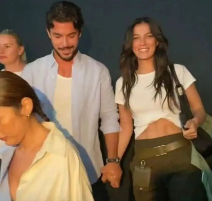 Pınar Deniz ve Kaan Yıldırım ilk kez el ele görüntülendi 3
