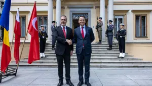 Bakan Fidan, Polonyalı mevkidaşı Sikorksi ile bir araya geldi