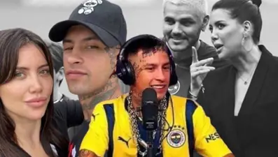 Wanda Nara'nın sevgilisi L-Gante Fenerbahçe forması giydi: Türkiye'de konser vereceğim!