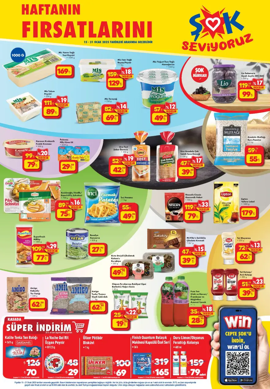 ŞOK aktüel indirimleri 15-21 Ocak 2025: ŞOK markette bu haftaya özel yeni indirimli ürünler 