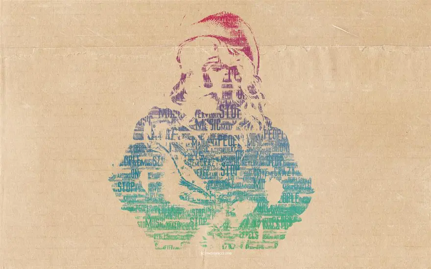 Ünlü 'tipografik' portreler 16