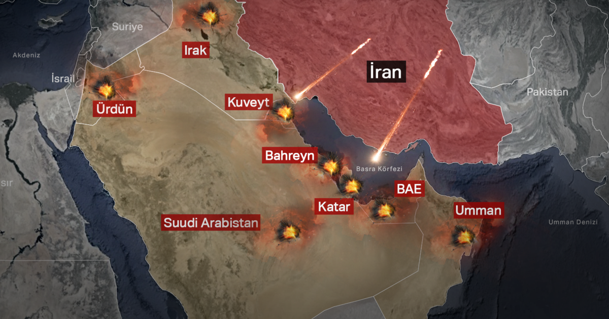 İran jeti Kuveyt'te ABD üssünü vurmuş. Orta Doğu'daki üslerde hasar açıklanandan büyük