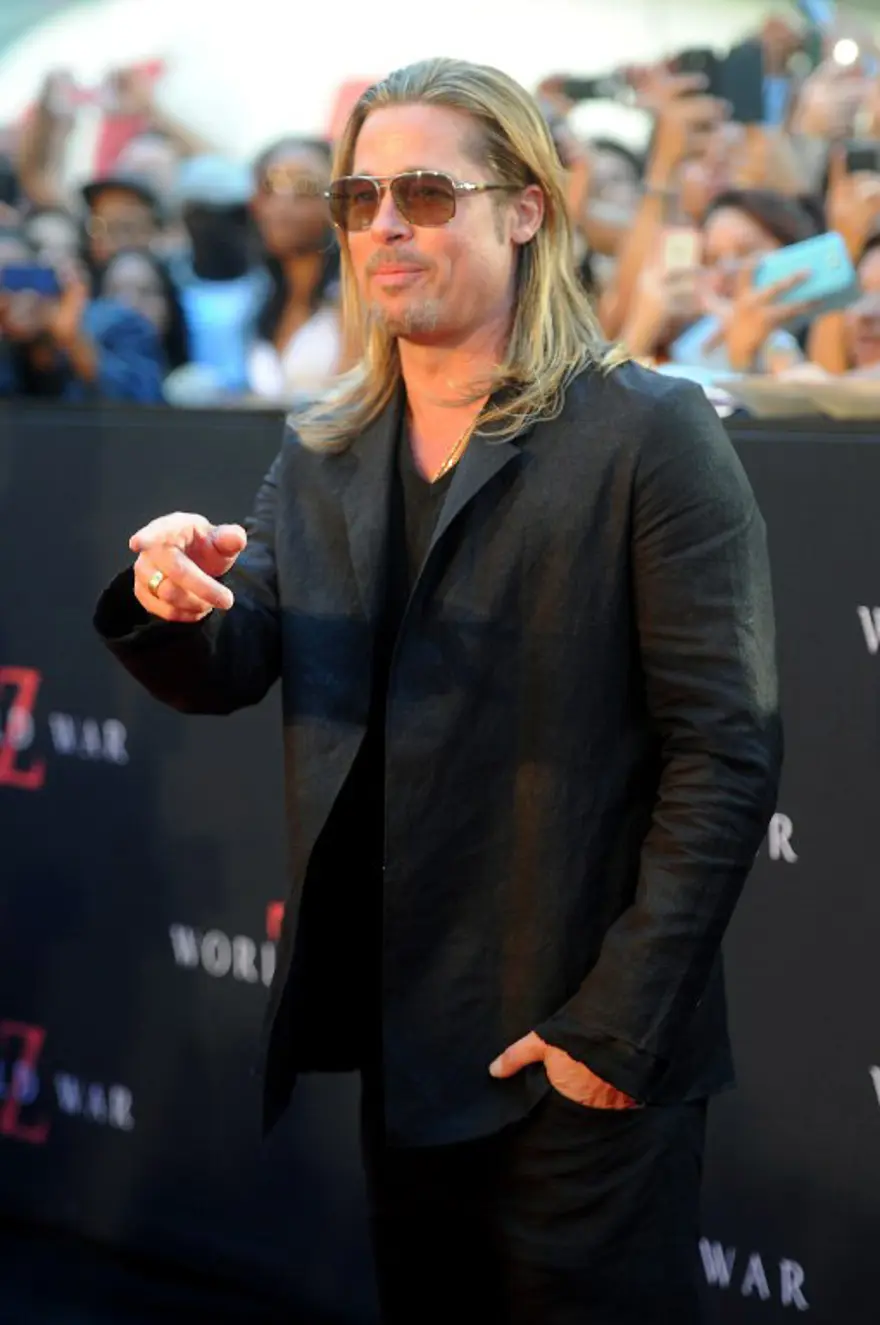 Times Meydanı'nda Brad Pitt izdihamı 1 Times Meydanı'nda Brad Pitt izdihamı 1