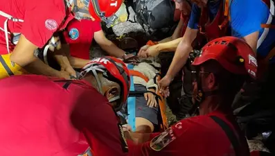 Likya Yolu’nda Rus turistler için kurtarma operasyonu