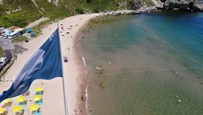 İstanbul'un tek mavi bayraklı plajı: Şile Uzunkum Plajı