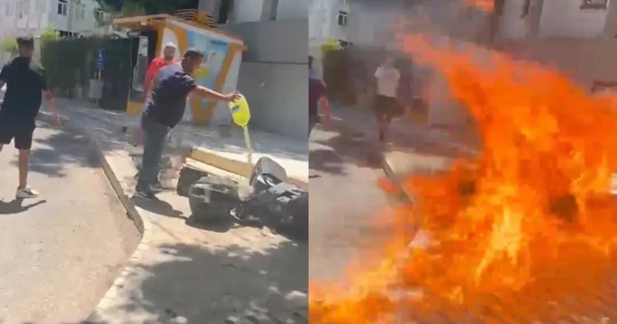 840 bin lira ceza yedi. Ses sistemini belediye önünde yakan işletme sahibi tutuklandı