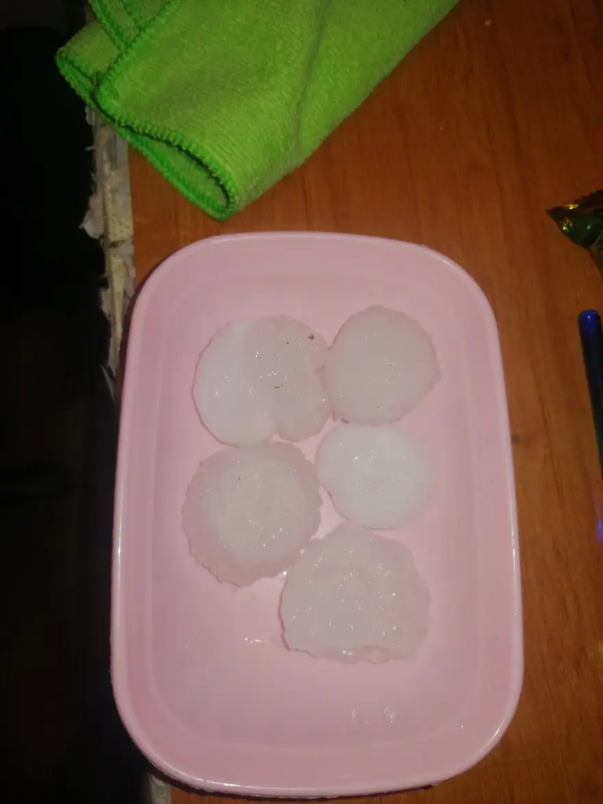 İzmir'de dolu etkili oldu 14