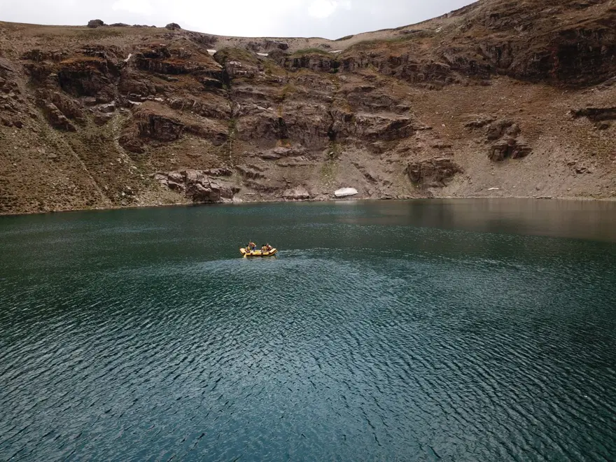 3 bin rakımda rafting keyfi 3 bin rakımda rafting keyfi