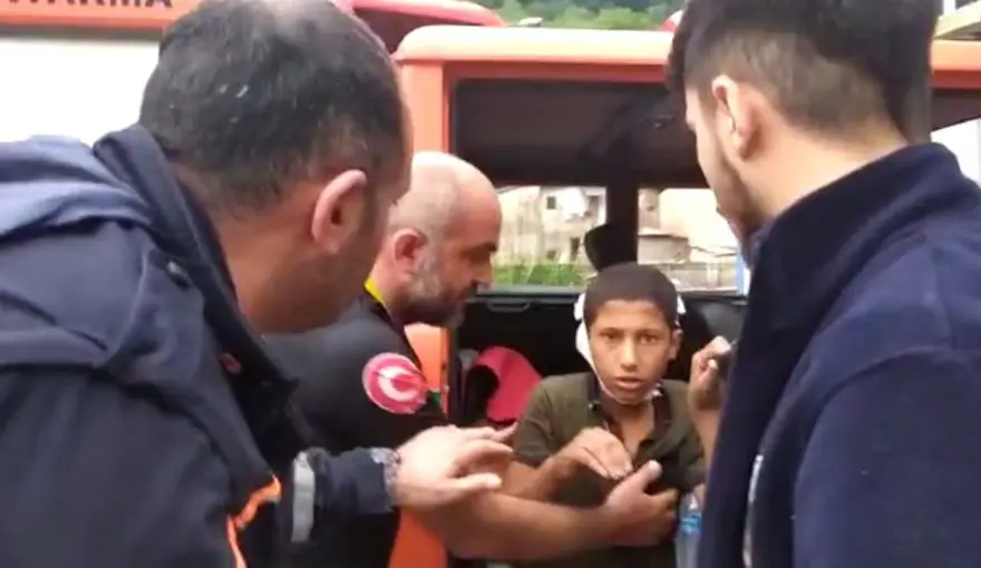 Rize'de kaybolan 11 yaşındaki İmam Can bulundu 4