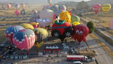 Kapadokya’nın gökyüzü bir kez daha Dünya sahnesinde