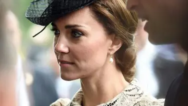 Düşes Kate Middleton törende ağladı