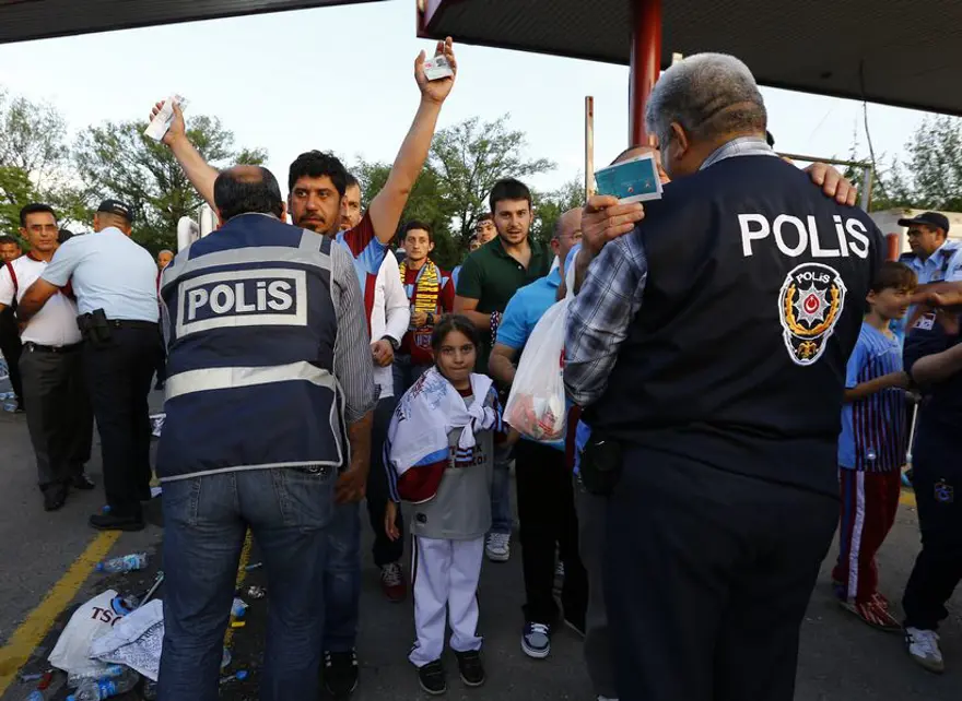 Kupa finalinde üst düzey güvenlik 6