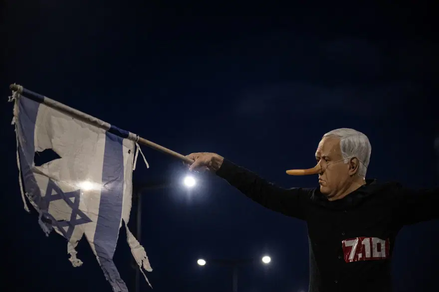 İsrail'de binler Gazze'de ateşkes istedi 3