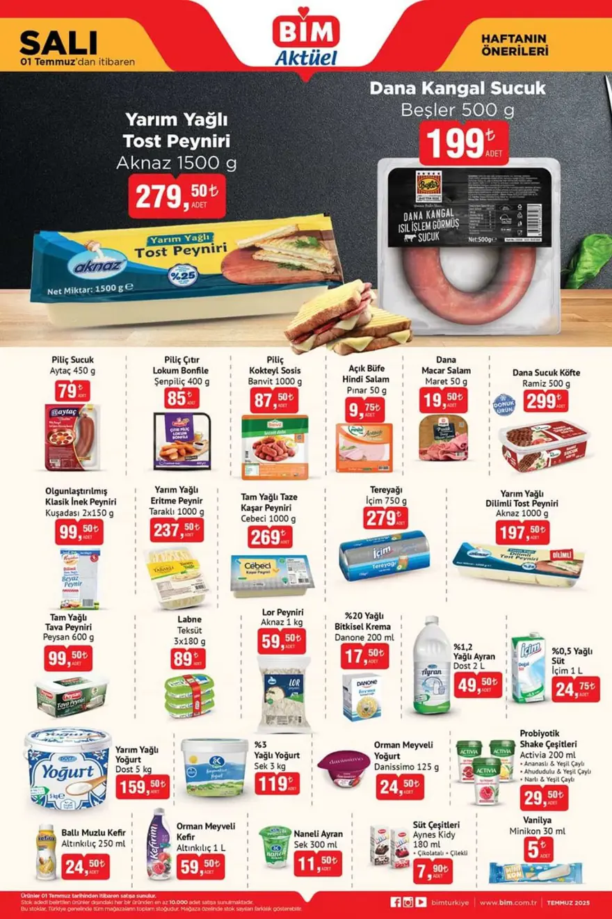 BİM 1 TEMMUZ SALI AKTÜEL KATALOĞU 2