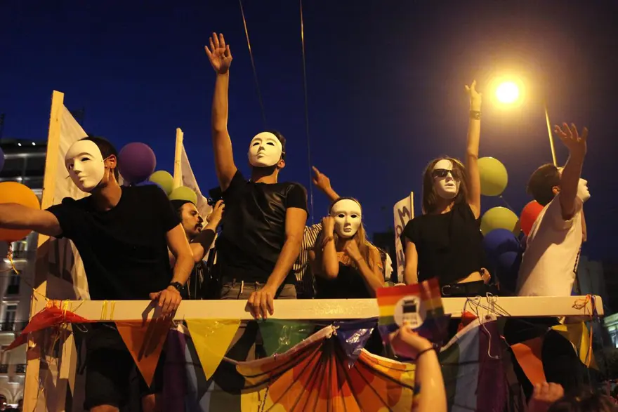 Atina'da "11. Eşcinsel Gurur Yürüyüşü" 9