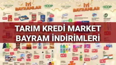 Tarım Kredi Kooperatif Market 25 Mart-4 Nisan indirimli ürünler listesi: Kahve, bayram şekeri, çikolata, kolonya, kağıt havlu ve temizlik ürünleri bugün satışta