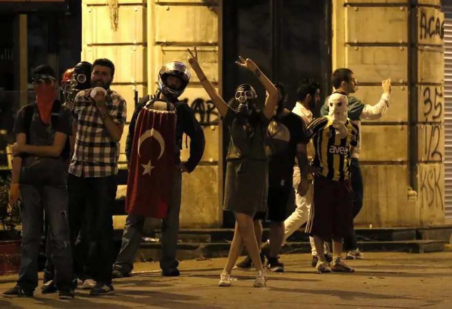 Taksim'de gerginlik 69