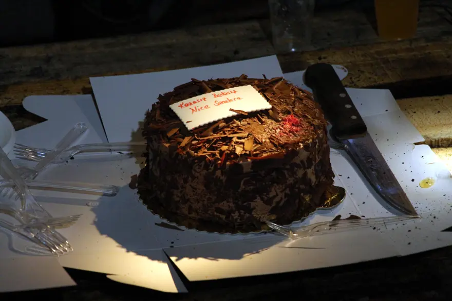 Madenciler, yılbaşını yerin metrelerce altında kutladı 7 Madenciler, yılbaşını yerin metrelerce altında kutladı 7