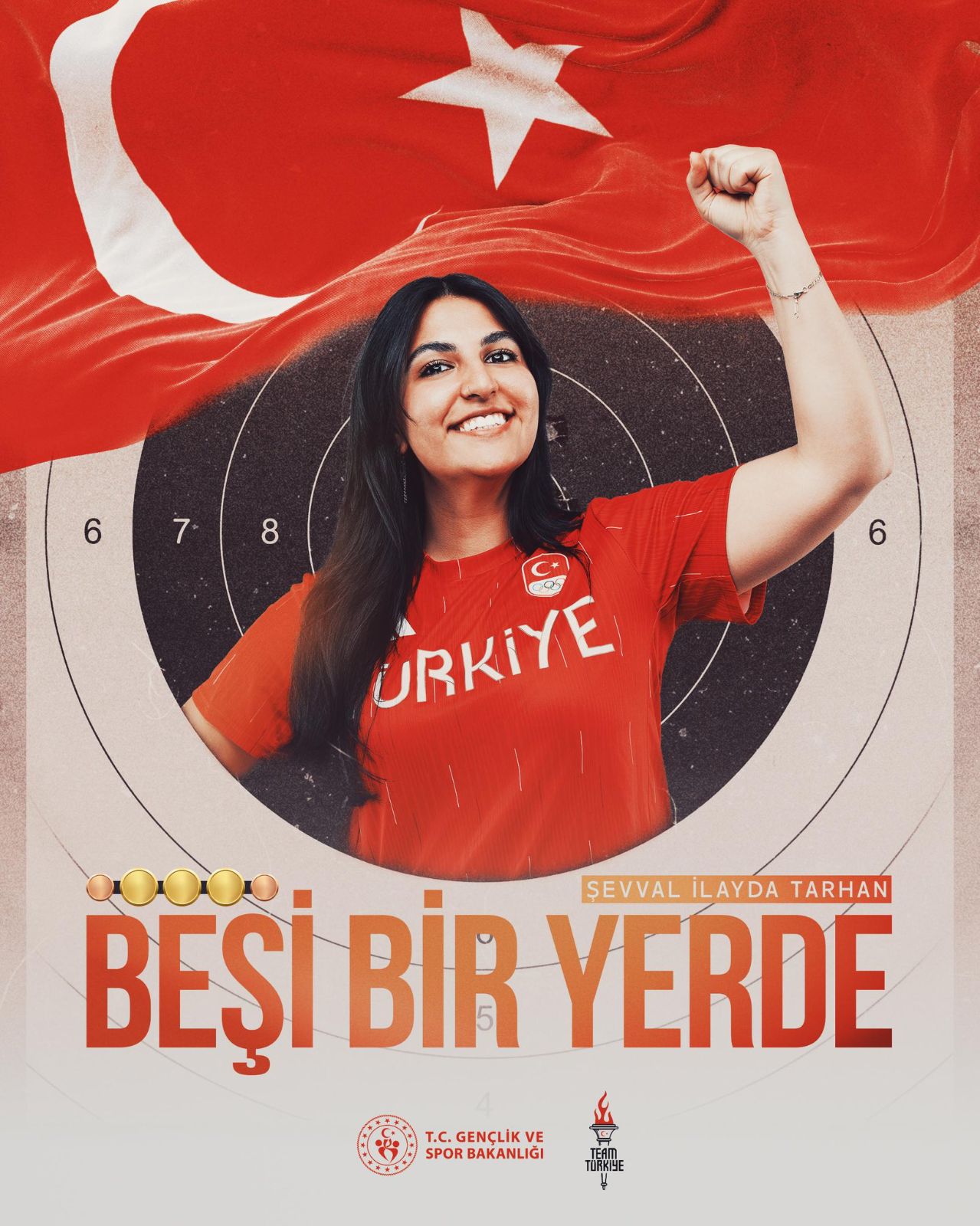 Milli atıcı Şevval İlayda Tarhan bir ilki başardı, tarihe geçti