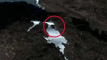 Google Maps kullanıcıları Antarktika'da "UFO" keşfetti