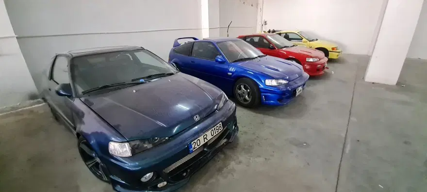 17 araçlık koleksiyonunu gazetesi için satışa çıkardı (Efsane Honda CRX) 8