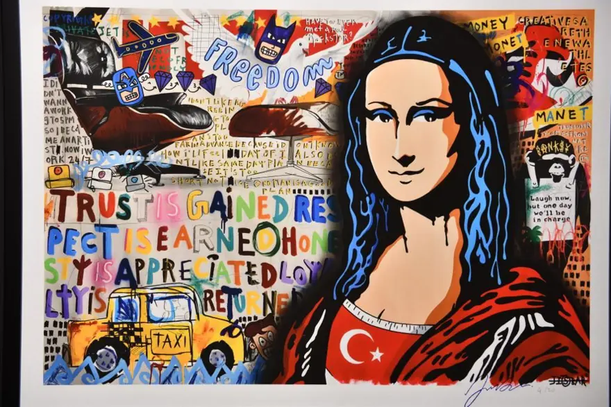 Pop-art sanatçısı Jisbar kişisel sergisiyle İstanbul'da 1 Pop-art sanatçısı Jisbar kişisel sergisiyle İstanbul'da 1
