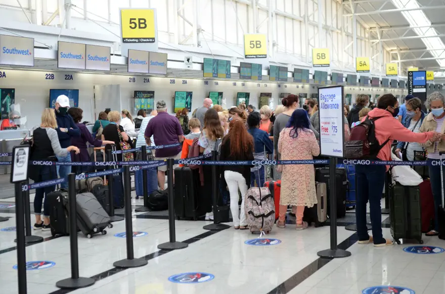 ABD’de hava yolu şirketi Southwest Airlines'in 2000’den fazla uçuşu iptal oldu 9 ABD’de hava yolu şirketi Southwest Airlines'in 2000’den fazla uçuşu iptal oldu 9