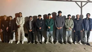 Edirne'de 12 düzensiz göçmen yakalandı